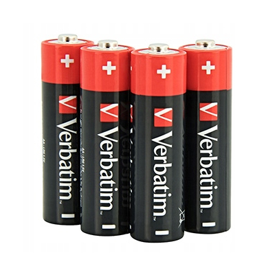 Verbatim Jednorazowa alkaliczna baterie AA, 4-pack