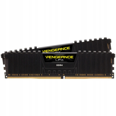 CORSAIR DDR4 3200MHz 16GB (2x8GB) 16-20-20-38 XMP 2.0 Vengeance LPX 1.35V