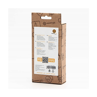 Powerton ERGO PASTEL EDITION Podkładka pod nadgarstek pianka memory, szara