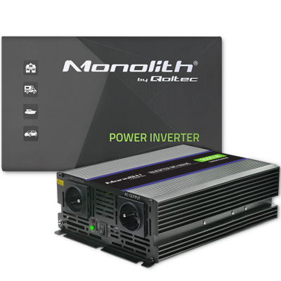 Qoltec Przetwornica Monolith 6000 MS Wave 12V/230V 3000/6000W USB