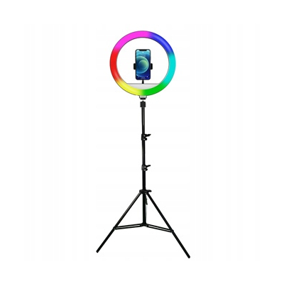 Powerton LIFE RING LIGHT, lampa pierścieniowa 13", regulacja barwy