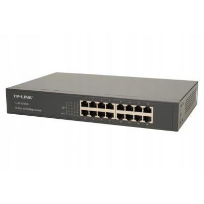 TP-LINK SF1016DS switch L2 16x10/100 Desktop