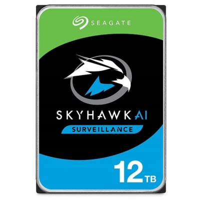 Seagate Dysk SkyHawkAI 12TB 3,5 256MB ST12000VE001