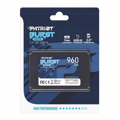 SSD 960GB Burst Elite 450/320MB/s SATA III 2.5