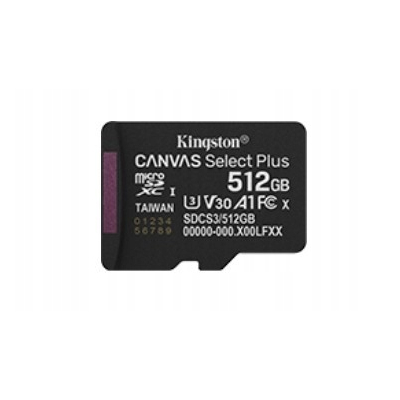 Karta pamięci microSD 512GB Canvas Select+ G3 150MB/s