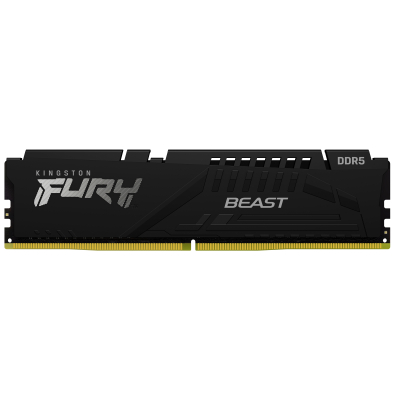 Kingston Pamięć DDR5 Fury Beast 16GB(2*8GB)/6000 CL30 EXPO czarna