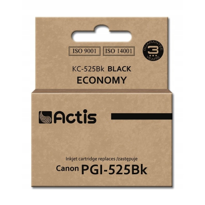 Tusz ACTIS KC-525Bk (zamiennik Canon PGI-525GBK;