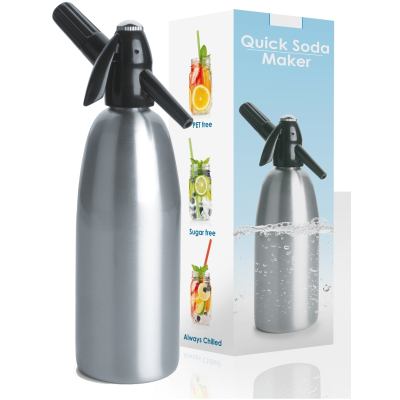 SATURATOR QUICK SODA SA-01A SREBRNY 1 LITR