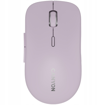 Canyon MW-12 - mysz bezprzewodowa Dual-Band 2.4 GHz + BT (różowa)