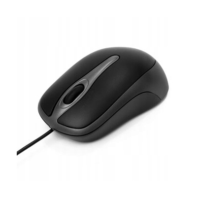 Verbatim 49019 Mysz przewodowa, czarna, 1000DPI
