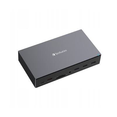 Stacja dokująca Verbatim USB-C Pro 17-port HDMI RJ45 microSD USB-A 3.2