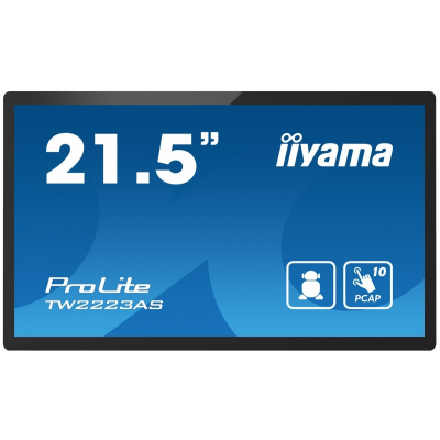 IIYAMA Monitor 21.5 cala TW2223AS-B1 POJ.10PKT 24/7 ANDROID 12 z GMS 6H Sklep KOZIENICE RADOM