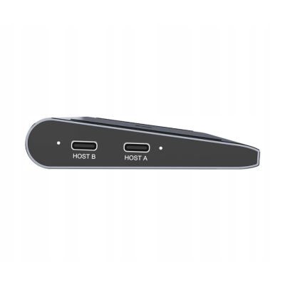 Unitek Stacja dokująca UHub15+ USB-C - 4K HDMI DP USB RJ-45 SD PD 100W KVM