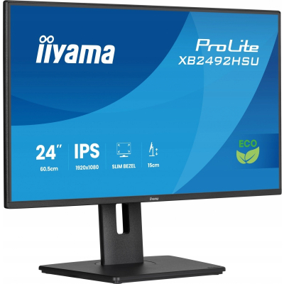 Monitor iiyama 24 cali XB2492HSU-B1 IPS FHD HDMI DP 120Hz 300cd 4ms
