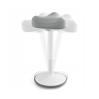 Powerton ERGO BALANC Ergonomiczne krzesło biurowe, szara