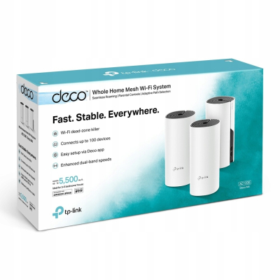 TP-Link Zestaw routerów Deco M4 AC1200 (3-pack)