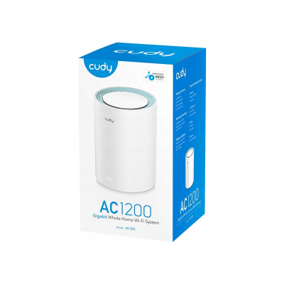 CUDY System WiFi Mesh M1300 (1-Pack) AC1200