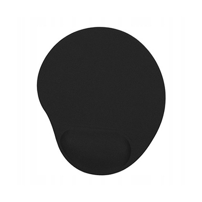 Powerton ERGO PALMA Podkładka pod mysz żelowa, czarna