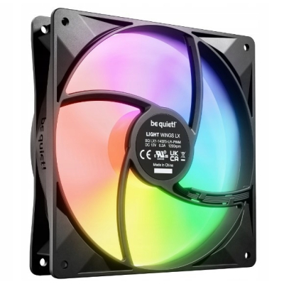 BE QUIET! Wentylator Light WingsLX 140mm PWM 3-pak