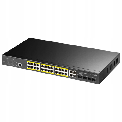 CUDY GS2028PS4-400W przełącznik sieciowy 24-port Gigabit PoE+ zarządzalny