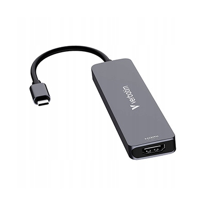 Verbatim USB-C Hub wieloportowy 7-port długość kabla 18 cm USB-C 3.2 Gen 1