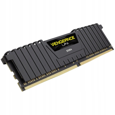 CORSAIR DDR4 2400MHz 8GB (1x8GB) 14-16-16-31 XMP 2.0 Vengeance LPX 1.2V