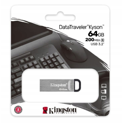 KINGSTON Pendrive Kyson DTKN/64G USB 3.2 Gen1