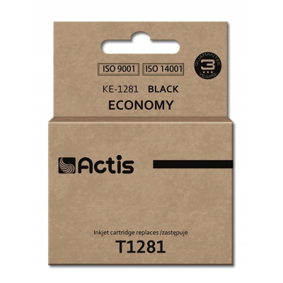 Tusz ACTIS KE-1281 Epson T1281; Standard;czarny