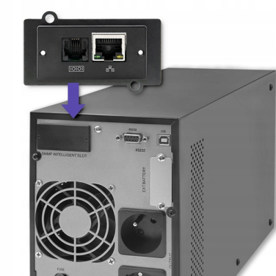 Qoltec Zasilacz UPS Online Pure Sine Wave 2kVA 1.6kW LCD USB 53981