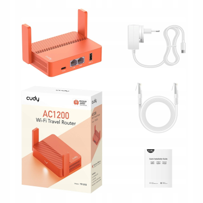 CUDY Router TR1200 VPN Travel AC1200 Sklep KOZIENICE RADOM