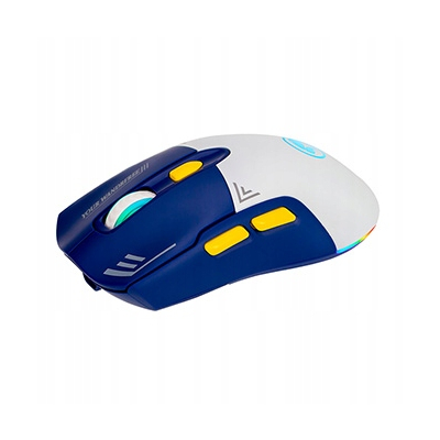 Marvo DUKE 20 Mysz bezprzewodowa, niebiesko-biały, 4800DPI, EOL