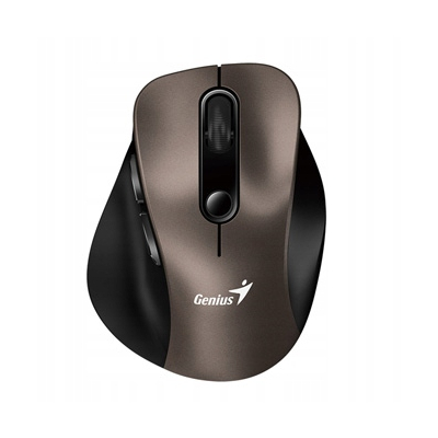 Genius Ergo 9000S Mysz bezprzewodowa, tytan, 2400DPI