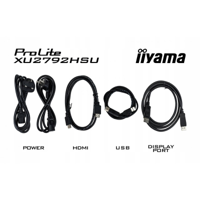 IIYAMA Monitor ProLite XU2792HSU-B6 27 cali IPS FHD 1920 x 1080 HDMI DP 100Hz USB SLIM Sklep KOZIENICE RADOM