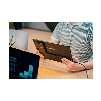 Verbatim przenośny monitor dotykowy, LIGHT, 14