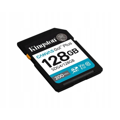 Karta pamięci SD 128GB Canvas Go Plus 200/MB/s C10 U3 V30