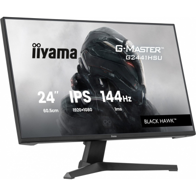Monitor iiyama 23,8 cala G2441HSU-B1 IPS FHD 144Hz 1ms 2xUSB 350cd HDMI DP