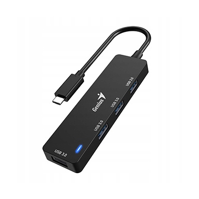 USB (3.0) hub 4-port, UH-400, czarny, Genius