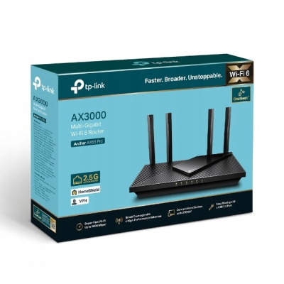 TP-LINK Router Archer AX55 Pro WiFi AX3000