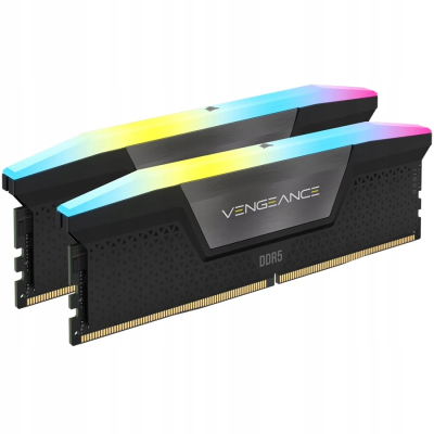 CORSAIR DDR5 6400MHz 32GB (2 x 16GB) CL36-48-48-104 1.35V VENGEANCE RGB