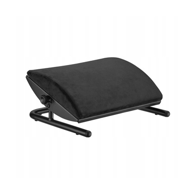 Powerton ERGO ULUNA Podstawa podnóżek ergonomiczny, czarny