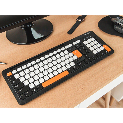 KLAWIATURA BEZPRZEWODOWA WYSPOWA PŁASKA Ultra-Slim Tracer GREG RF
