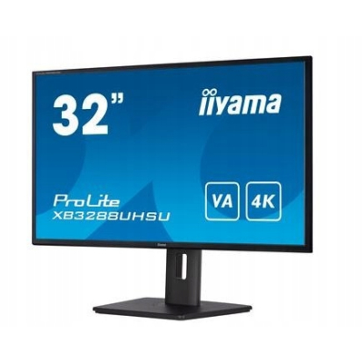 IIYAMA Monitor 31,5 cala XB3288UHSU 4K VA HDMI DP PIP F.Sync HAS/150mm USB