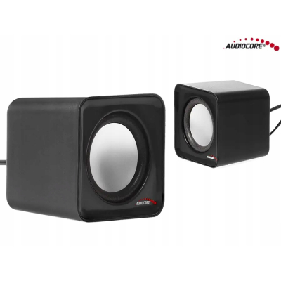 Zestaw głośników 2.0 Audiocore AC870B 6 W czarny