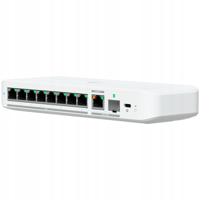 Ubiquiti UniFi Switch Flex 2.5G kompaktowy 8 portowy switch 2.5 GbE