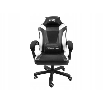 FURY Fotel dla graczy Avenger M+ Czarno-biały