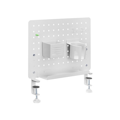 Powerton ERGO PEGBOARD Organizer na biurko, szary