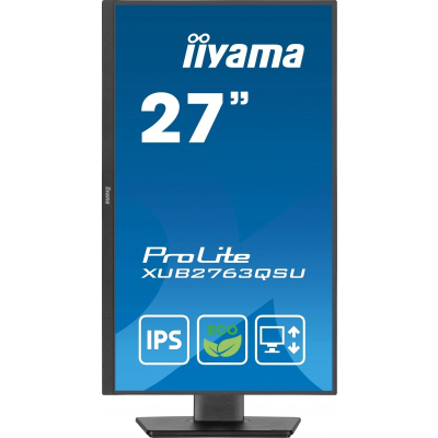 IIYAMA Monitor 27 cali ProLite XUB2763QSU-B1 IPS QHD HAS 100Hz