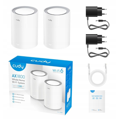 CUDY M3000_W(2-Pack) Wi Fi Mesh AX3000 2.5GE Sklep KOZIENICE RADOM