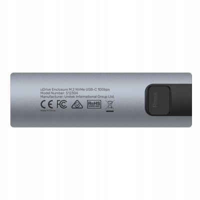 Unitek Obudowa dysku M.2 NVMe/SATA 10Gbps S1230A