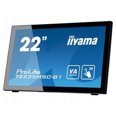 Monitor IIYAMA 21,5'' T2235MSC-B1 DOTYK HDMI/DVI